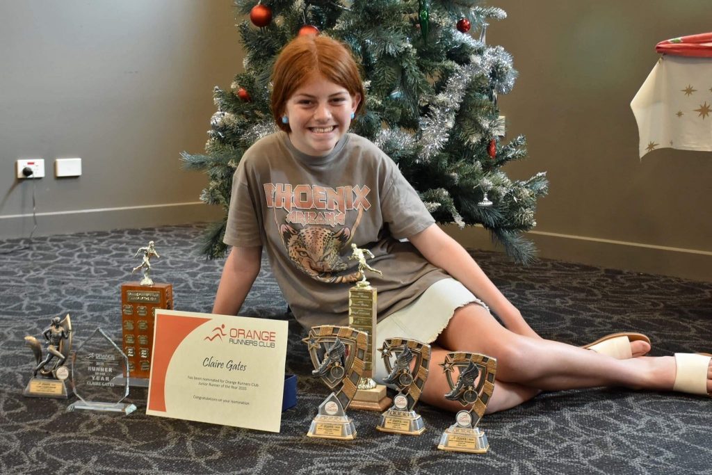 claire-gates-with-her-awards claire-gates-with-her-awards